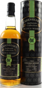 Lochside 1981 CA Authentic Collection Sherry cask 60.8% 700ml