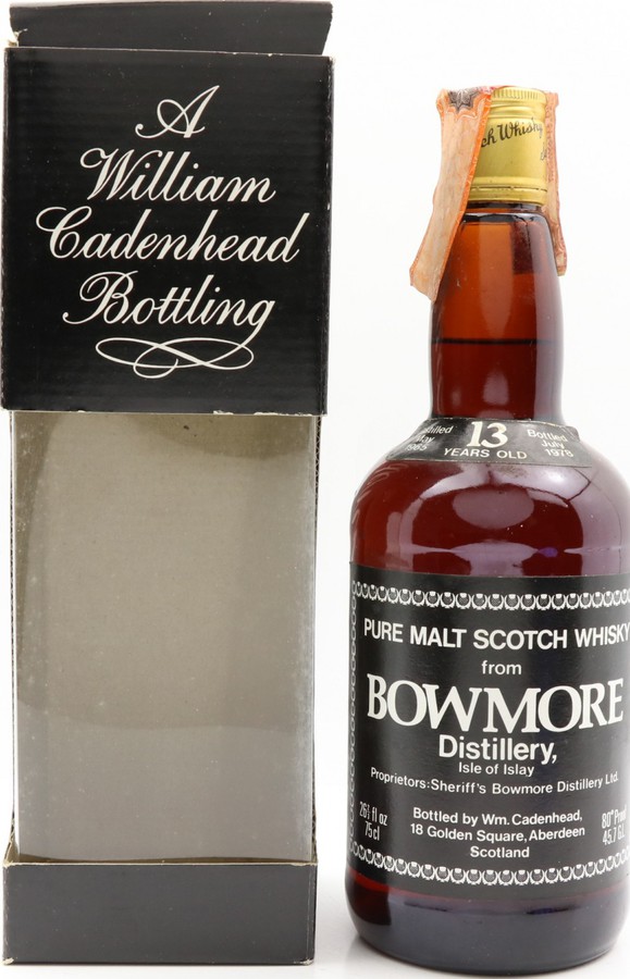 Bowmore 1965 CA Dumpy Bottle 45.7% 750ml