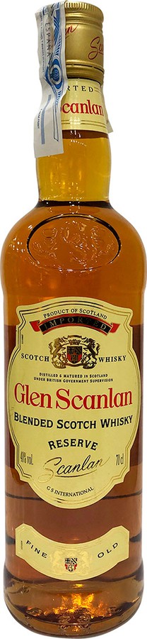 Glen Scanlan Blended Scotch Whisky Reserve 40% 700ml