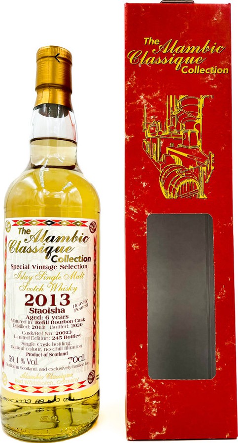 Bunnahabhain 2013 Staoisha AC Special Vintage Selection Refill Bourbon #20023 59.1% 700ml