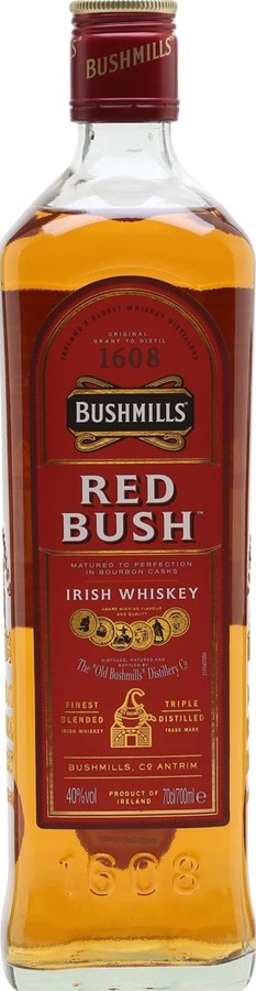 Bushmills Red Bush 1st Fill Bourbon Casks 40% 750ml