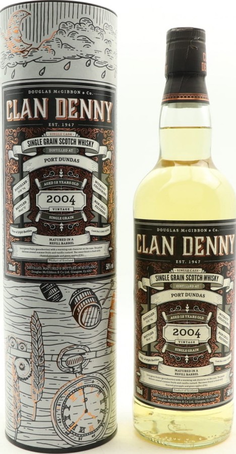 Port Dundas 2004 McG Clan Denny Refill Barrel DMG 11762 50% 700ml