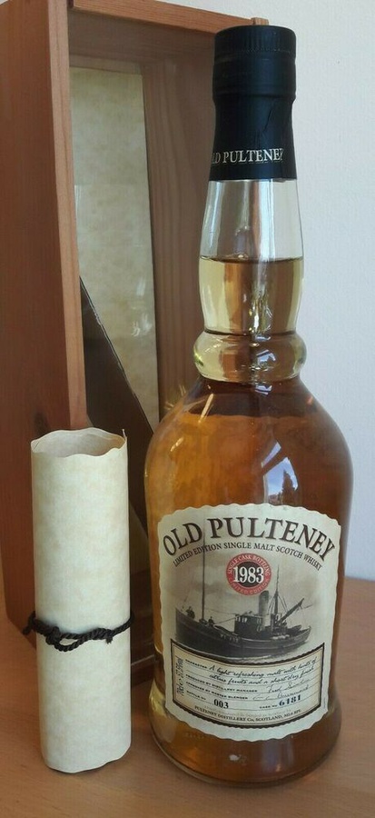 Old Pulteney 1983 Single Cask Bottling #6181 57.5% 700ml