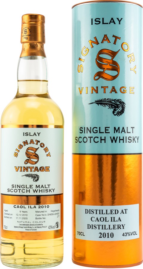 Caol Ila 2010 SV Vintage Collection 324050 + 324052 43% 700ml