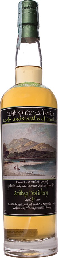 Ardbeg 1996 HSC Lochs and Castles of Scotland No 9 #110 46% 700ml