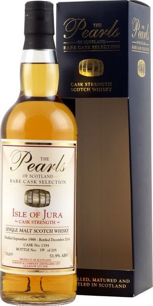 Isle of Jura 1988 G&C The Pearls of Scotland #1354 51.9% 700ml