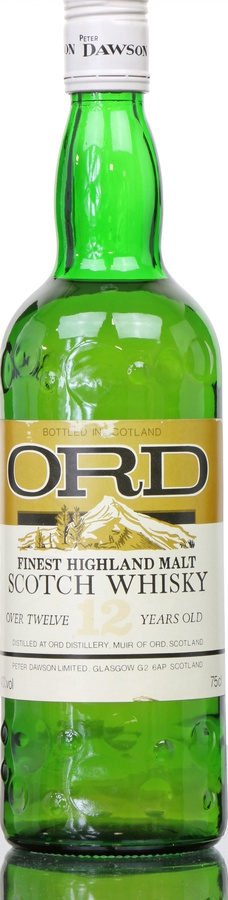 Ord 12yo Finest Highland Malt Peter Dawson Ltd 40% 750ml