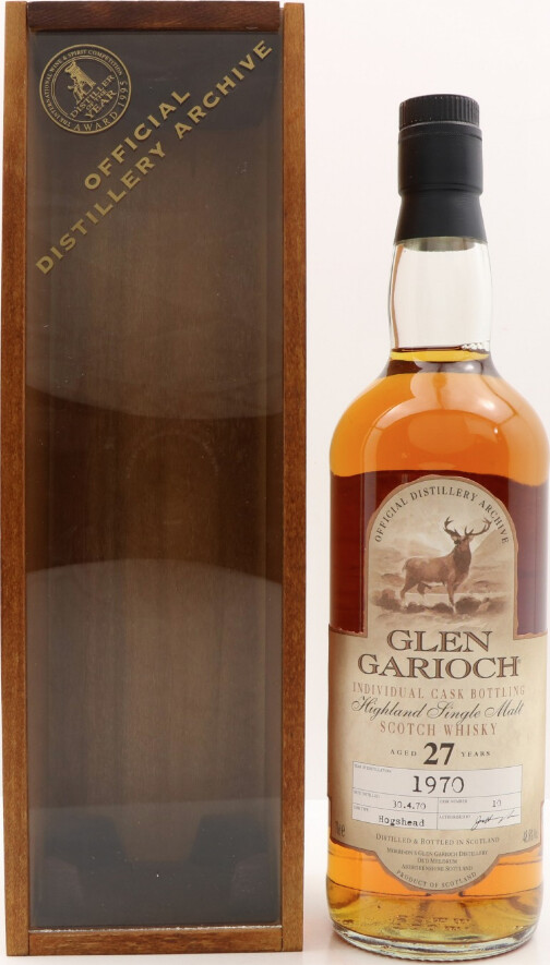 Glen Garioch 1970 Individual Cask Bottling #10 48.8% 700ml