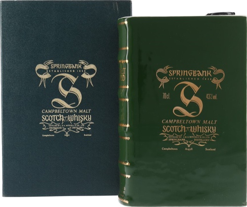 Springbank 8yo Ceramic Book Vol. I 43% 700ml