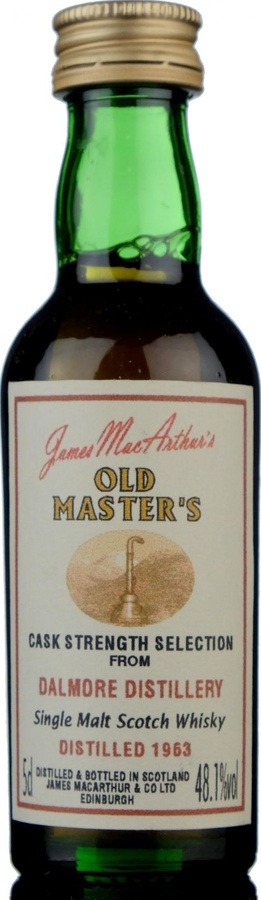 Dalmore 1963 JM Old Master's Cask Strength Selection Oloroso Sherry #5753 48.1% 700ml