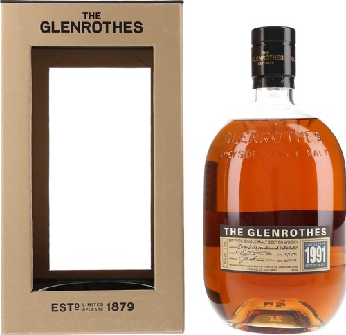 Glenrothes 1991 Duty free only 43% 1000ml