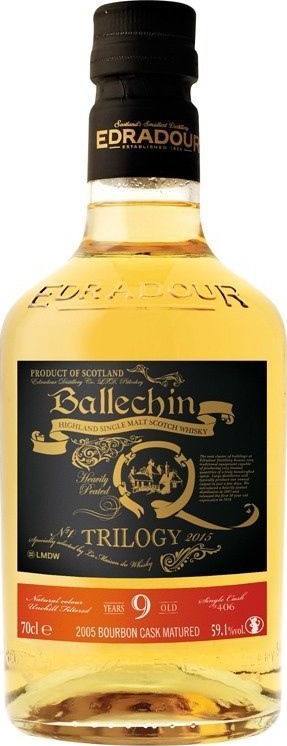 Ballechin 2005 The Trilogy #1 Bourbon Cask #406 LMDW 59.1% 700ml