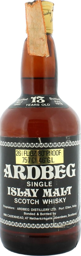 Ardbeg 1965 CA Dumpy Bottle 46% 750ml