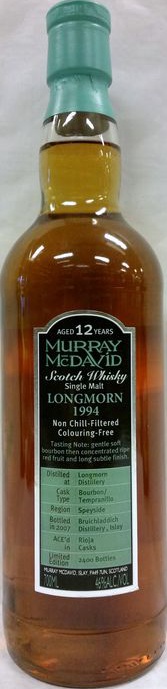 Longmorn 1994 MM Bourbon Tempranillo 46% 700ml
