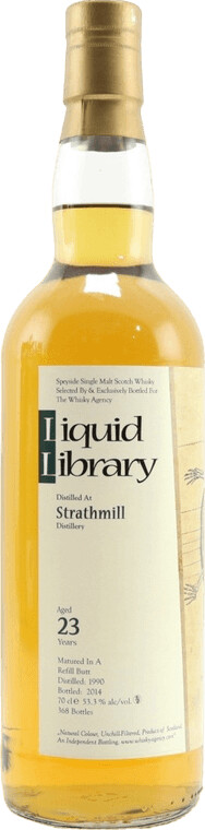 Strathmill 1990 TWA Liquid Library Refill Butt 53.3% 700ml