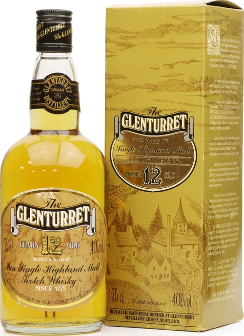 Glenturret 12yo Pure Single Highland Malt 40% 750ml
