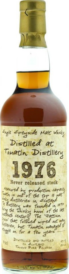 Tomatin 1976 TI Never released stock 49% 700ml