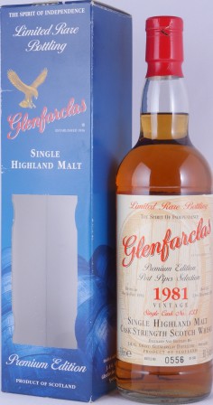 Glenfarclas 1981 Limited Rare Bottling Port Pipes Selection #133 50.1% 700ml