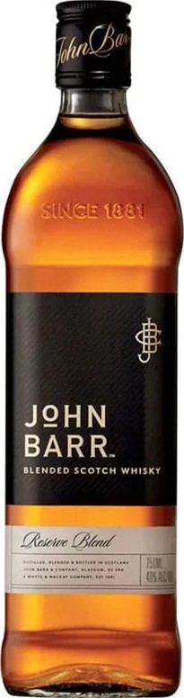 John Barr Reserve Blend Blended Scotch Whisky 40% 750ml