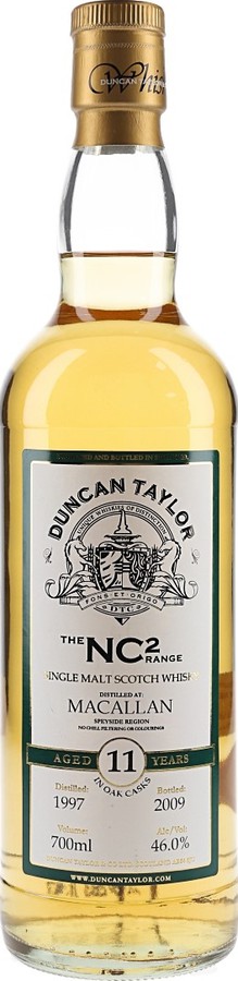 Macallan 1997 DT NC2 Range 46% 700ml