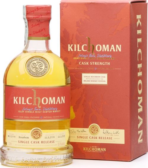 Kilchoman 2009 Single Cask Release 463/2009 Milano Whisky Festival 2015 59.1% 700ml