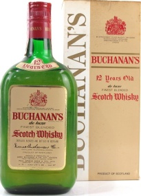 Buchanan's 12yo De Luxe Finest Blended Scotch Whisky 40% 750ml