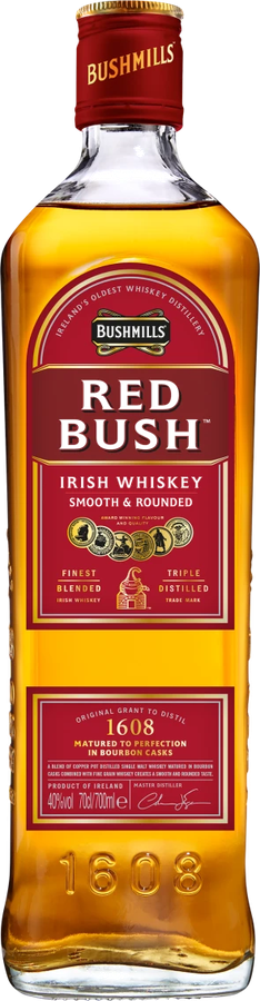 Bushmills Red Bush Smooth & Rounded 1st Fill Bourbon Casks 40% 700ml