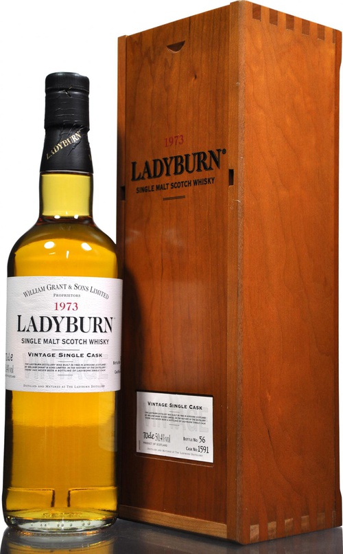 Ladyburn 1973 Cask 1591 50.4% 700ml