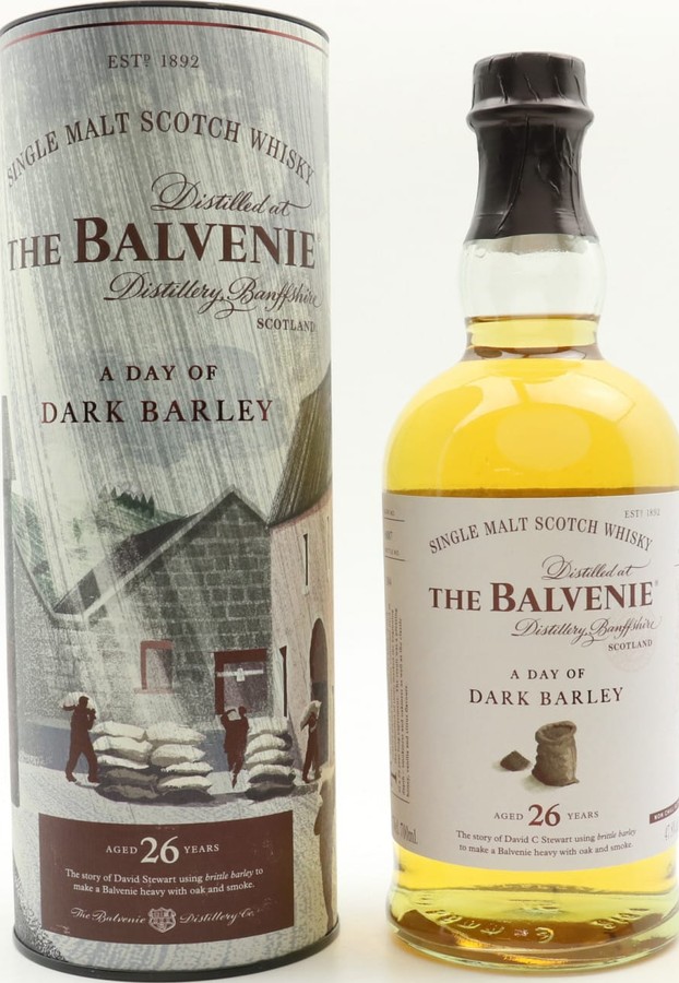 Balvenie 26yo a Day Of Dark Barley #6852 47.8% 700ml