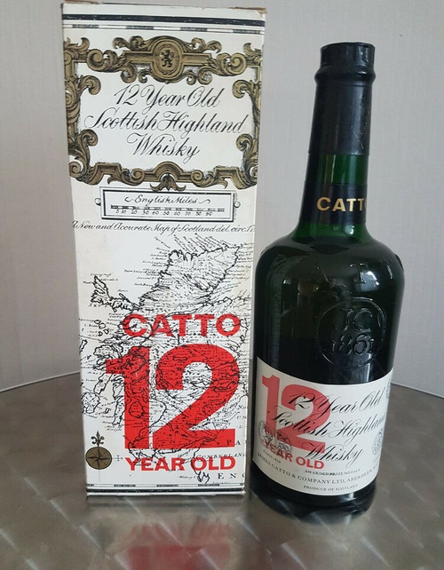 Catto 12yo JC&C Scottish Highland Whisky 43% 750ml