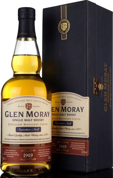 Glen Moray 1989 Distillery Manager's Choice Bourbon Cask #5350 57.6% 700ml