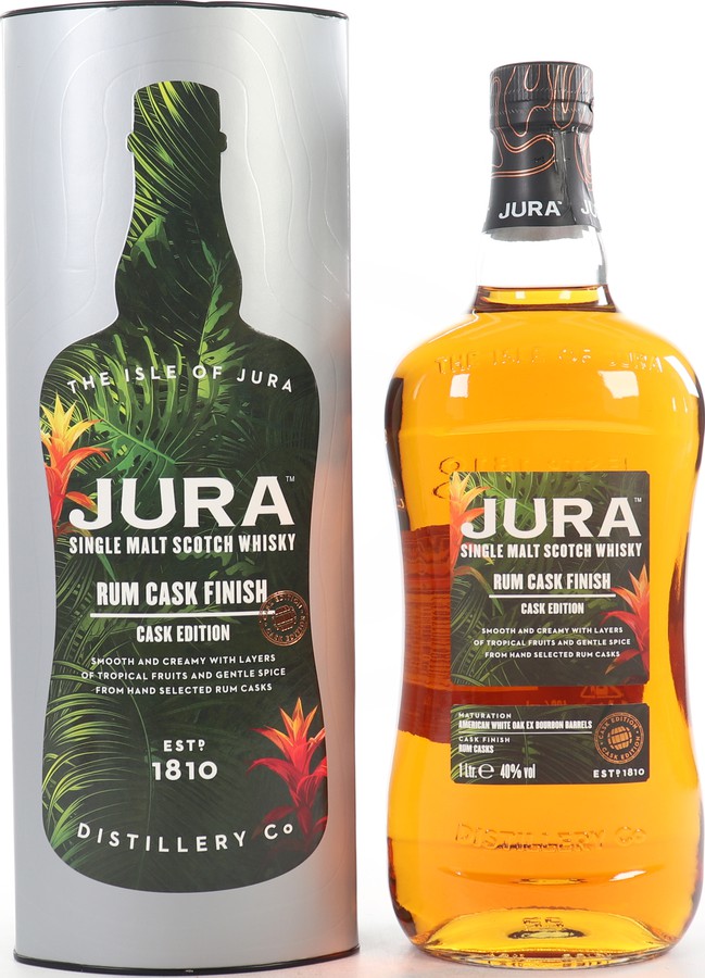 Isle of Jura Rum Cask Finish 40% 1000ml