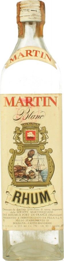 Pilla S.p.A. Martin Blanc Rhum 3yo 40% 750ml