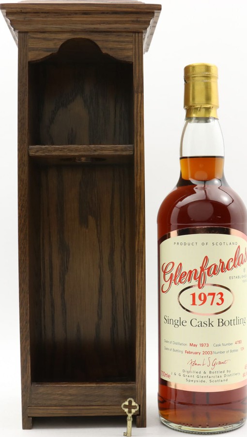 Glenfarclas 1973 Single Cask Bottling #4793 46% 700ml