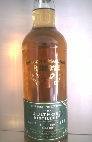 Aultmore 1989 GM Reserve #712 56.4% 700ml