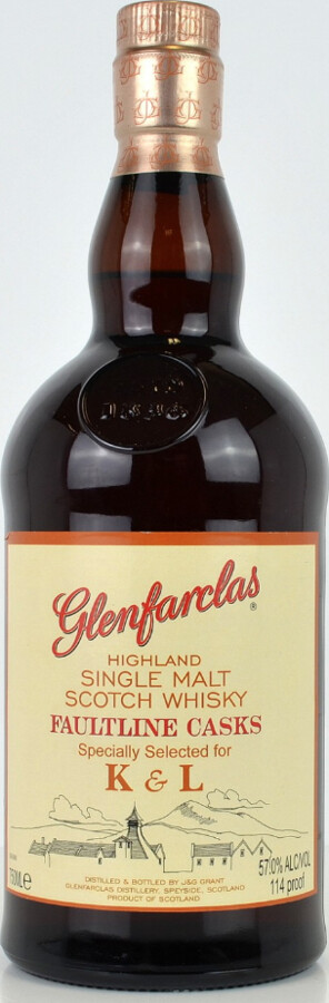 Glenfarclas Faultline Casks K&L Wine Merchants 57% 750ml