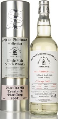Teaninich 2007 SV The Un-Chillfiltered Collection 702719 + 702720 46% 700ml
