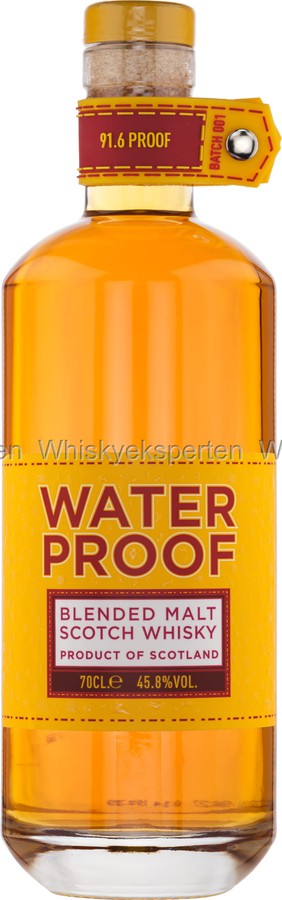 Waterproof Blended Malt Scotch Whisky 45.8% 700ml