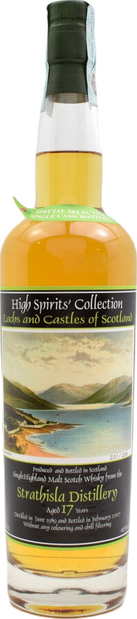 Strathisla 1989 HSC Lochs and Castles of Scotland No 15 #5249 46% 700ml