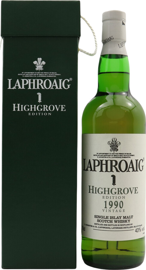 Laphroaig 1990 Highgrove Edition 43% 700ml