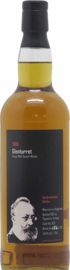 Glenturret 1986 SV Helvetian Selection #302 49.1% 700ml