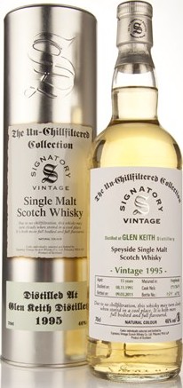 Glen Keith 1995 SV The Un-Chillfiltered Collection 171181 + 82 46% 700ml