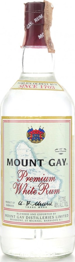 Mount Gay Premium White 40% 1000ml