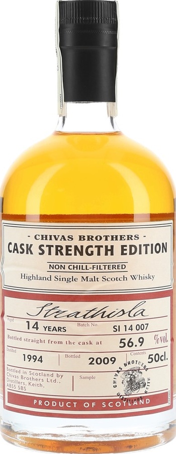 Strathisla 1994 Chivas Brothers Cask Strength Edition Batch SI 14 007 56.9% 500ml