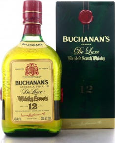 Buchanan's 12yo Finest Blended De Luxe Scotch Whisky 40% 750ml
