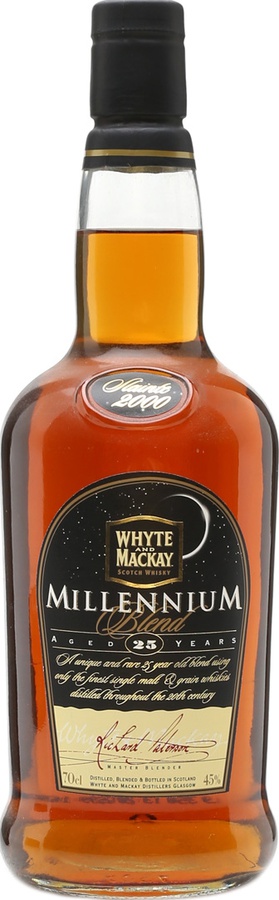 Whyte & Mackay 25yo W&M Millennium Blend 45% 700ml