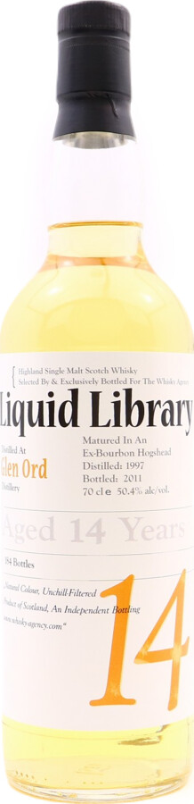 Glen Ord 1997 TWA Liquid Library Ex-Bourbon Hogshead 50.4% 700ml