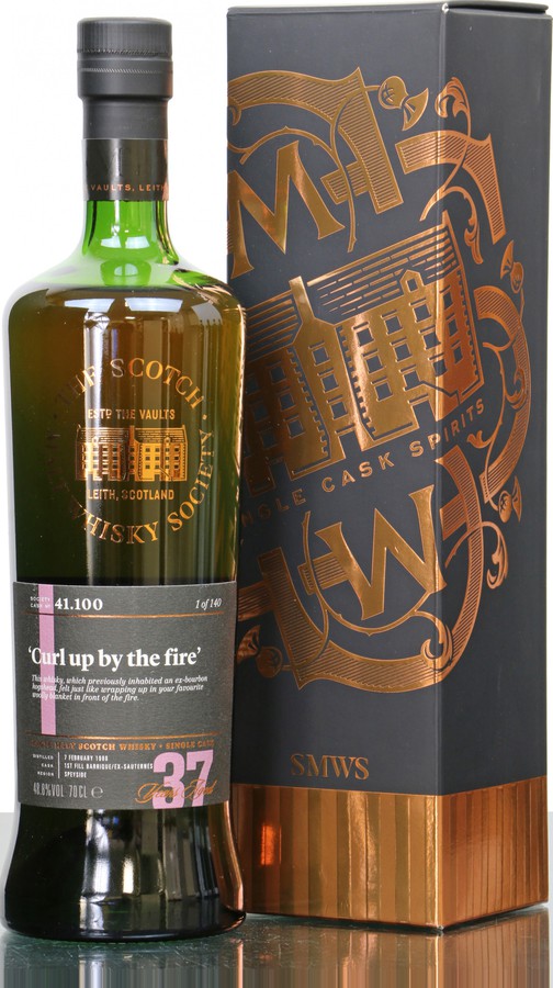 Dailuaine 1980 SMWS 41.100 Curl up by the fire 48.8% 700ml