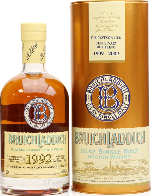 Bruichladdich 1992 46% 700ml