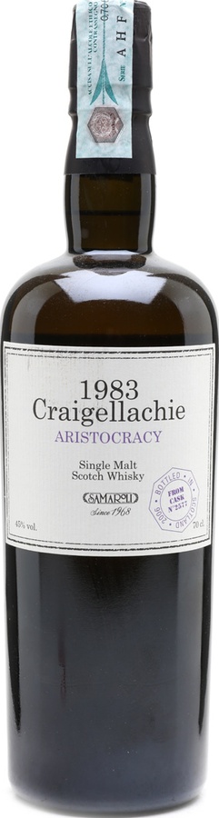 Craigellachie 1983 Sa Aristocracy #2577 45% 700ml
